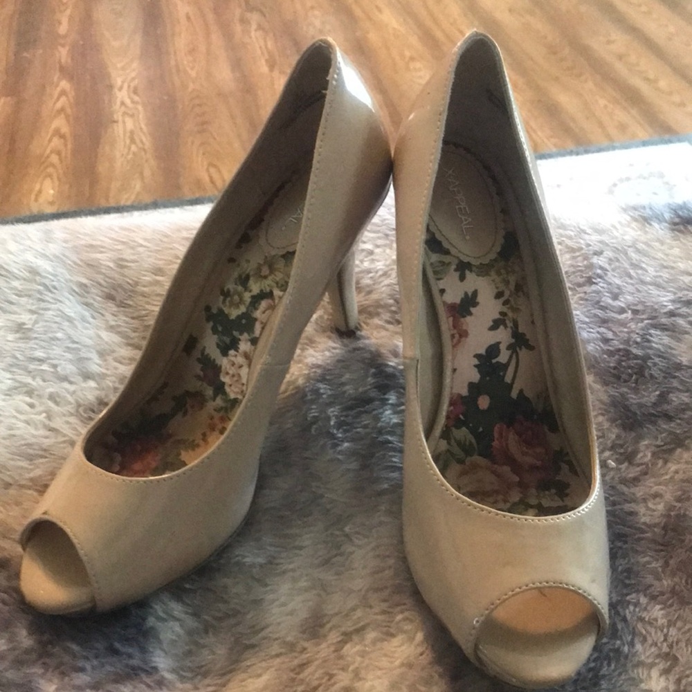 X-Appeal Peep Toe Shoes